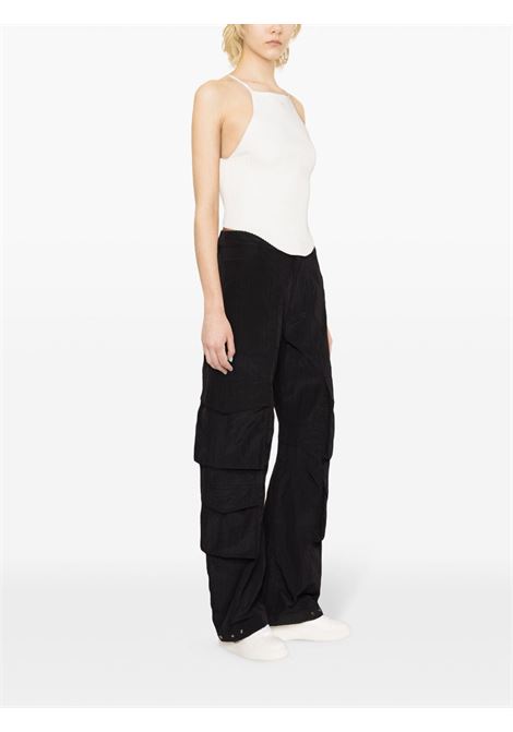 Black mid-rise cargo trousers - women GOLDEN GOOSE | GWP01832P00145790100